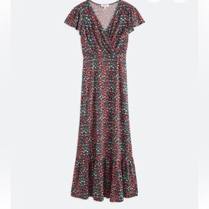 Gilli Earth Tones Floral Maxi Dress